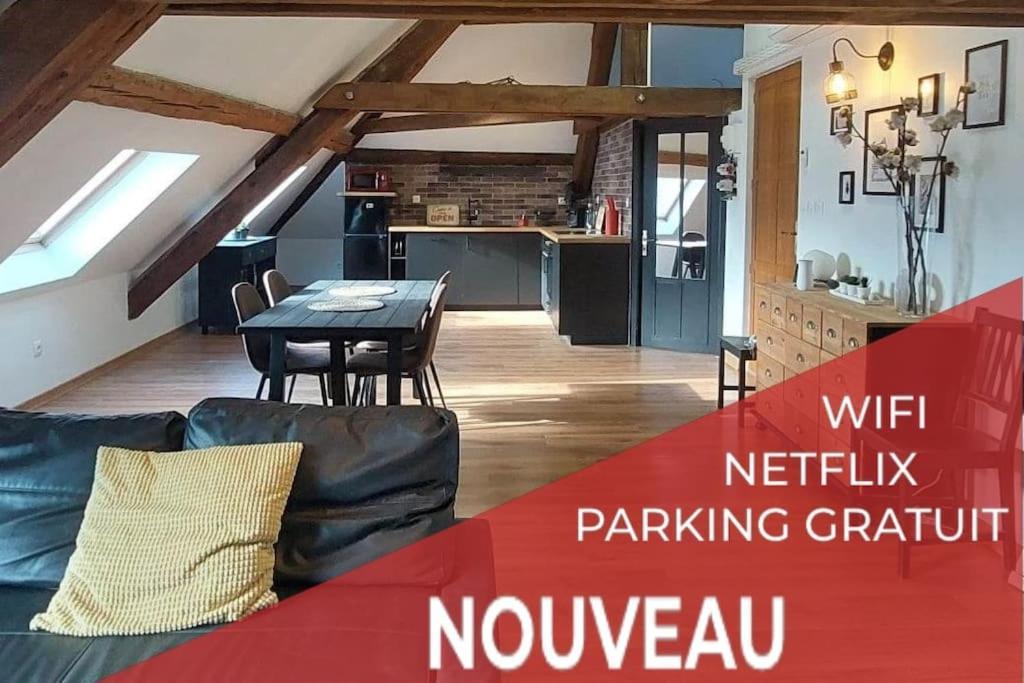 Apartamento *New*Les Amandines Le Loft* Wifi Allevard Exterior foto