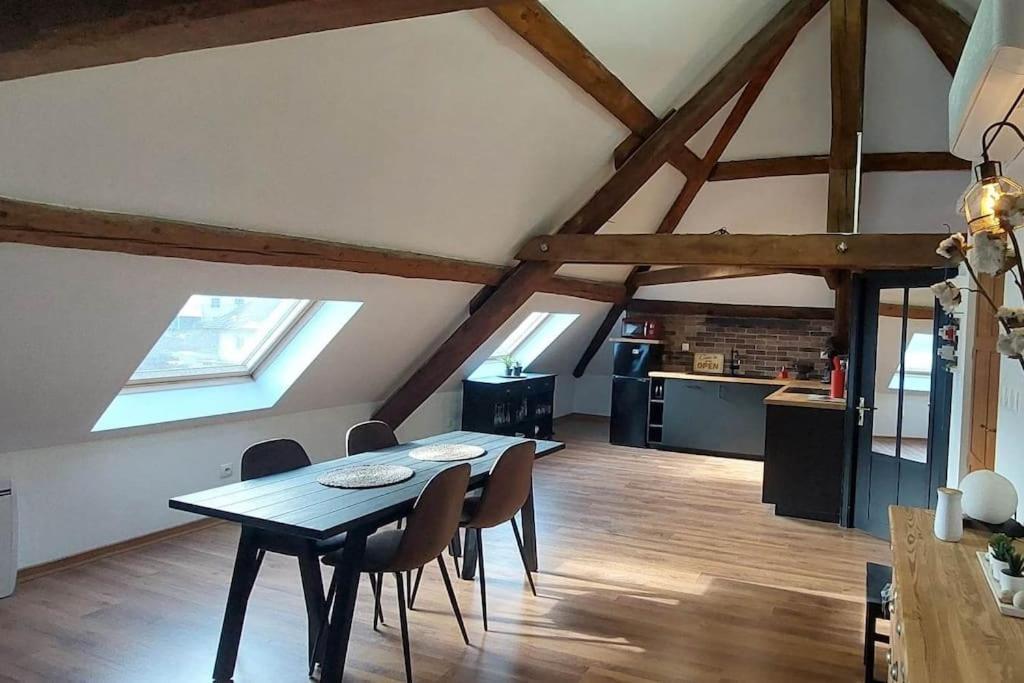 Apartamento *New*Les Amandines Le Loft* Wifi Allevard Exterior foto