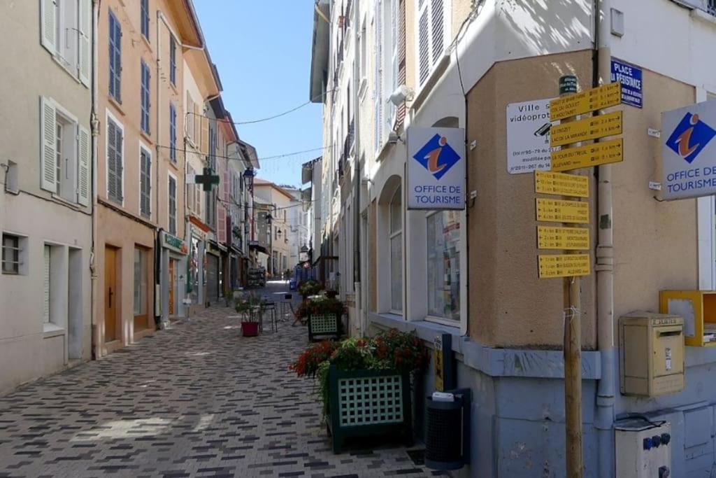 Apartamento *New*Les Amandines Le Loft* Wifi Allevard Exterior foto
